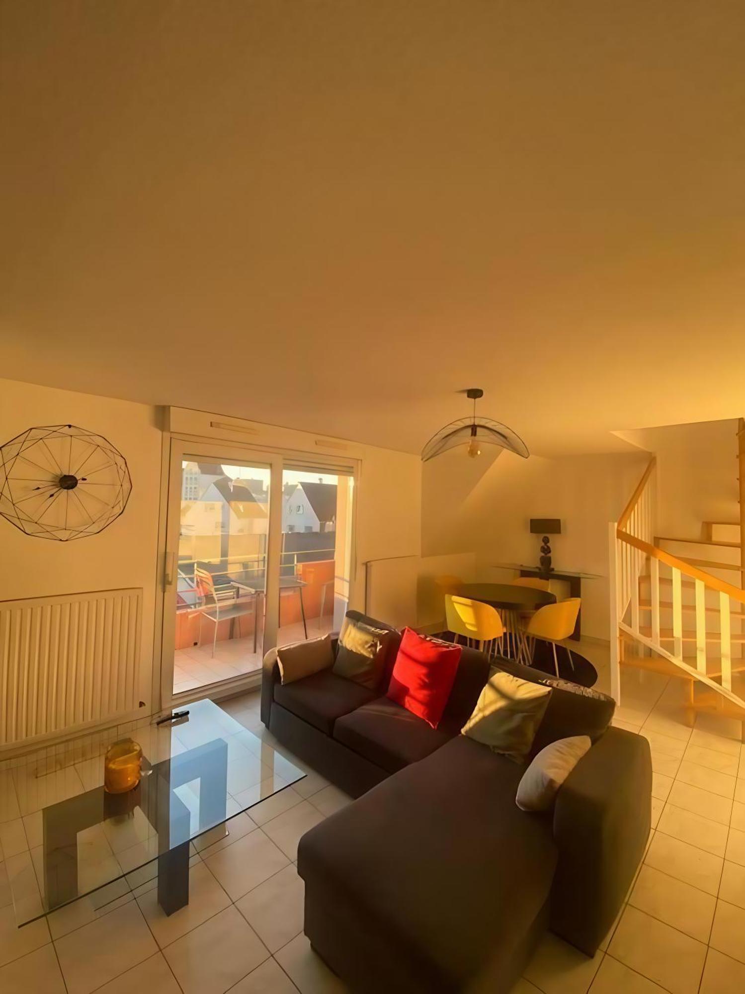 Superbe Duplex Proche Centre Ville Parking Gratuit Colmar Exterior foto
